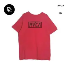 RVCA Artist Network Program ロゴ Tシャツ 赤 XL