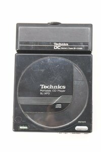 Technics テクニクス Portable CD Player ポータブル CD プレーヤー SL-XP3 通電・動作未確認 オーディオ系 黒 ブラック 9069-KS