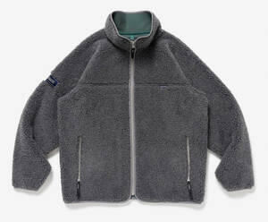 23aw DESCENDANT MANCHOT FLEECE JACKET GRAY 4＊ディセンダント フリース ジャケット TET WTAPS