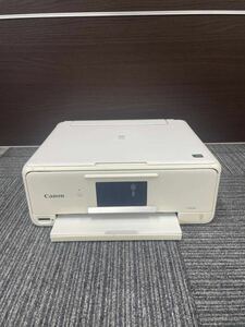 R 川端 5月 No.12 Canon キャノン インクジェットプリンター プリンター インクジェット複合機 ホワイト 動作未確認 通電未確認