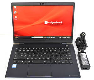 美品 ☆Dynabook G83/M Core i5-8250U 1.6(3.4)G/NVMe 256GB/8GB/13.3 FHD 1920x1080/無線/Bt/カメラ/Office 2021/最新W11&リカバリ ☆1226