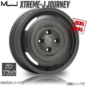 MLJ エクストリームJ ジャーニー ガンブラック 14インチ 5H114.3 5J+48 1本 60.2 業販4本購入で送料無料 S402M 402U 412M 412U系