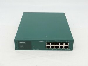 中古　動作確認済み/Switch-S9GPWR PN24099 パナソニックESネットワークス PoE対応 10ポートL2スイッチングハブ(Giga対応)　送料無料