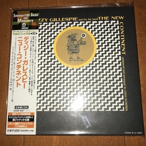 紙ジャケ CD ディジー・ガレスピー/ニュー・コンチネント