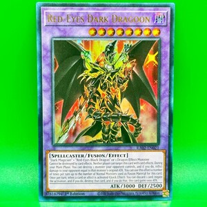 【同梱発送可】遊戯王 英語 超魔導竜騎士－ドラグーン・オブ・レッドアイズ RA02 ウルトラレア 海外