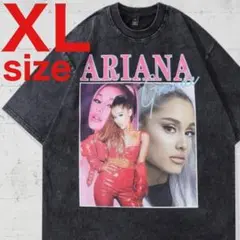 アリアナ　Ariana　RAP　TEE　ラップ　Tシャツ　ブラック　XLサイズ