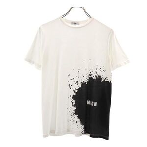 エムエスジーエム 半袖 Tシャツ ホワイト MSGM キッズ