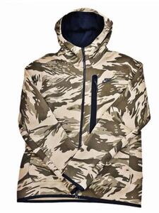  ナイキTECH FLEECE FULLZIP HOODIE CAMO CU4492-342 テックフリース パーカー フーディ カモフラ 迷彩 総柄 サイズ M