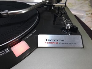 Technics　SL-26 ターンテーブル レコードプレーヤー　カートリッジはEPC-271CS