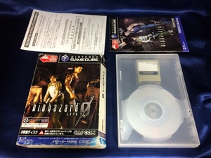 中古AB★バイオハザード0 メモリーカード59同梱★ゲームキューブソフト