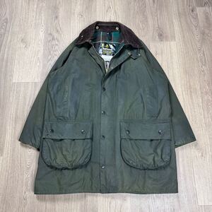 【スペシャル】C42 Vintage Barbour GAMEFAIR ヴィンテージ バブアー ゲームフェア NORTHUMBRIA ノーザンブリア専用ライニング セージ