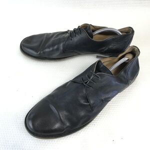 イタリア製★バーニーズニューヨーク/ BARNEYS N.Y.★本革/プレーントゥ【13M/30.5-31.0/黒/BLACK】ビジネス/dress shoes◆A-94