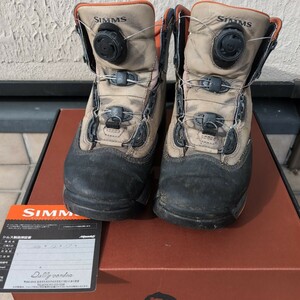 Simms Headwaters BOA Boot シムス ヘッドウォーター ブーツ Vibram ビブラムソール US8 26cm スタークリーツ リトルプレゼンツ スタッド