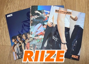 RIIZE 1st mini album RIIZING photobook ver boom boom bass 韓国盤 アルバム CD 3形態セット トレカ photocard