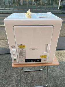 【引取り可 愛知県一宮市】美品！日立 6.0kg 衣類乾燥機　これっきりボタン【DE-N60WV】2020年製　梅雨シーズンの必需品