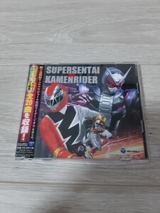 ★☆レンタル落ち　CDツイン　スーパー戦隊 VS 仮面ライダー☆★