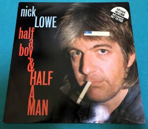 12”●Nick Lowe / Half A Boy And Half A Man UKオリジナル盤 XX 34T パブロック PUB ROCK 片面ディスク