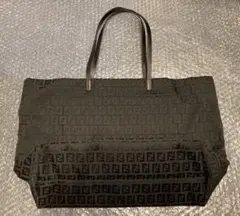 ☆ FENDI  フェンディ ズッキーノ トートバッグ 黒