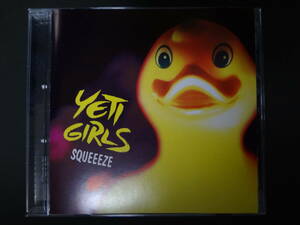 YETI GIRLS / squeeeze 国内盤 CD クラブヒット パワーポップ pop punk psychotic youth yum yums swoons die arzte wizo feedbacks