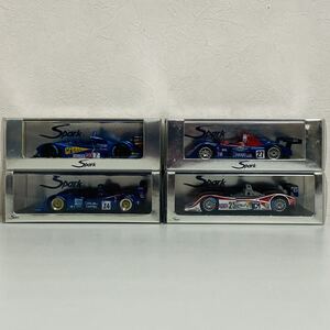 【中古品】spark スパーク 1/43スケール MG-Lola EX 264 / Lola B05/-Zytek / MG Lola B160-Judd / DBA Judd 計4個セット ミニカー