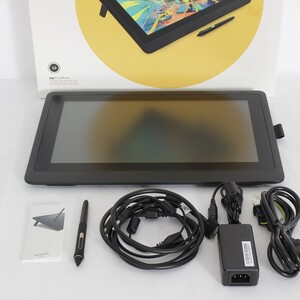 【美品】WACOM Cintiq 16 FHD DTK1660K1D 液タブ 15.6型 液晶ペンタブレット ブラック ワコム シンティック ペンタブ 本体