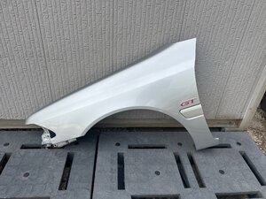 【9725】良品◎AT210◆カリーナGT 純正 左 フロント フェンダー シルバーM