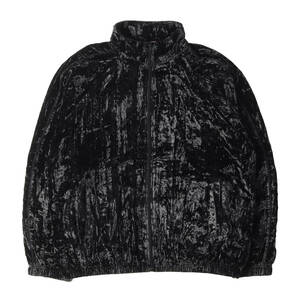 新品 Supreme シュプリーム ジャケット サイズ:XL 23AW クラッシュド ベロア トラックジャケット Crushed Velvet Track Jacket ブラック