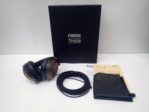 【美品】 FOSTEX フォステクス TH616 プレミアムリファレンス・ヘッドホン 元箱付き ∩ 70B20-2