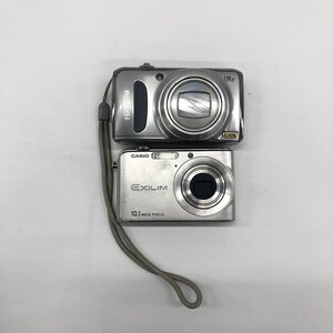 コンパクトデジタルカメラ 2点 おまとめ FUJIFILM 24mm-360mm 通電未確認/CASIO f=7.9-23.7mm 1:2.8-5.4 通電未確認【DAAG2008】