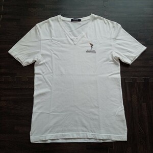 半袖 バーバリーブラックレーベル BURBERRY BLACK LABEL Ｔシャツ サイズ2 日本製 OCEAN LIFE