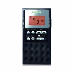 【中古】 TOSHIBA TV音声/FM/AMラジオ ブラック TY-TPR1 (K)