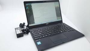 富士通 LIFEBOOK U939X/A FMVU20012 13.3型 Core i5-8365U 1.6GHz メモリ8GB ストレージSSD256GB windows11 Wi-Fi カメラ 動作品