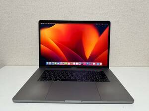 1606-96 １円スタート ハイスペックMacBook Pro 2017 15-inch A1707 CPU-i7 2.8GHz 日本語キーボード スペースグレイ 