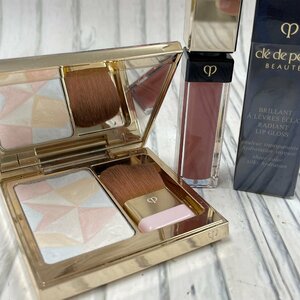 m002 H7(30) cle de Peau Beaute クレドポー ボーテ 2点セット レオスールデクラ フェースカラー リップグロス コスメ レディース