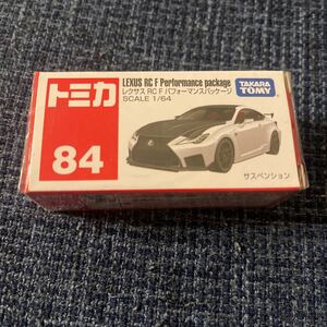 新品　トミカ　レクサスRCF パフォーマンスパッケージ　定形外対応