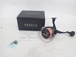 【美品】 SHIMANO STELLA SW14000XG-C スピニング リール シマノ ステラ 元箱・説明書付き △ 704F0-1