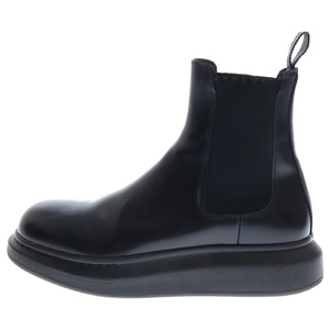 Alexander McQueen アレキサンダーマックイーン HYBRID ANKLE BOOTS ハイブリッド アンクル サイドゴアブーツ ブラック 586198