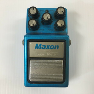 TEI 【ジャンク品】 MAXON SM-9 Super Metal マクソン エフェクター ディストーション 〈114-240615-YO-11-TEI〉