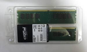 ◎新品 Crucial CT2K32G4DFD832A DDR4-3200 UDIMM 32GB×2 合計:64GB