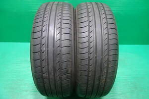 L2350-20 送料無料 205/55R17 サマータイヤ 夏 2本セット YOKOHAMA BluEarth E70NZ 8分山 溝たっぷり 2020年製