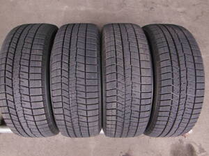 P2730　送料無料! 4本SET価格! バリ山 205/55R16 ダンロップ WINTER MAXX WM03 スタッドレス 205/55-16 205/55/16 エアーチェック済!