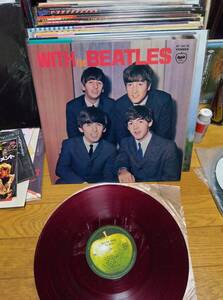 ビートルズ LP赤盤 WITH THE BEATLES 