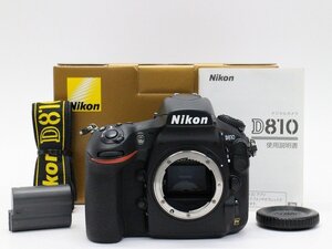 ●○【元箱付】Nikon D810 デジタル一眼レフカメラ ボディ Fマウント ニコン○●028373002m○●