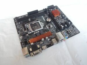 ASRock H110M-HDV 第6/7世代 LGA-1151 i7/i5/i3/Pentium/Celeron対応 Micro ATX マザーボード 動作画面有 訳有品