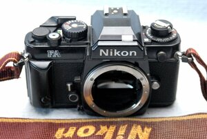 Nikon ニコン 人気の高級一眼レフカメラ FA（黒）ボディ 希少な作動品　（腐食無し）