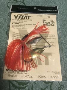 メガバス Vフラット 3/7oz FC ダブルウィロー V-FLAT Megabass スピナーベイト