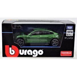 burago porsche Taycan Turbo S ポルシェ　タイカン　新品未使用　1/43 ミニカー