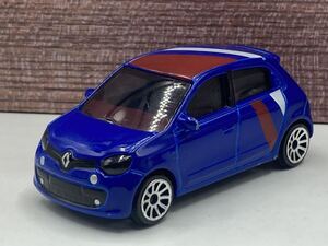 即決有★マジョレット ルノー トゥインゴ Majorette RENAULT Twingo 青 ブルー トリコロール★ミニカー