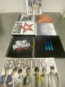 三代目ベスト+EXILE ベストアルバム+ベスト GENERATIONS CD 3DVD+シングル+Happiness アルバム CD+DREAM アルバム 計8枚