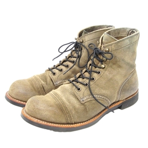 REDWING レッドウィング US9D 27cm アイアンレンジャー 8087 2022年製 ワークブーツ アイアンレンジ スレート ミュールスキナー 35003826